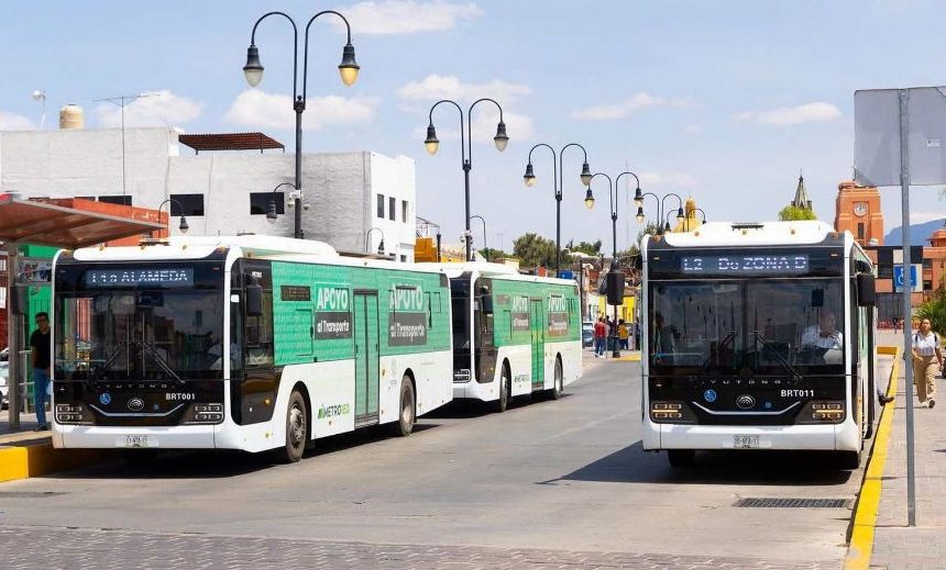 SAN LUIS POTOSÍ CON MEJOR TRANSPORTE PÚBLICO DEL PAÍS